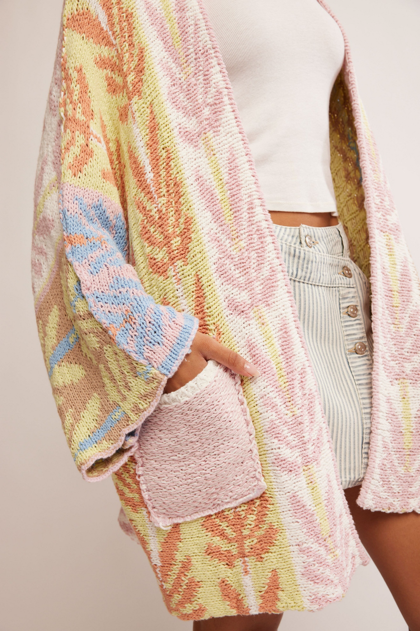 Free People Mallorca Cardi- Spring Breeze