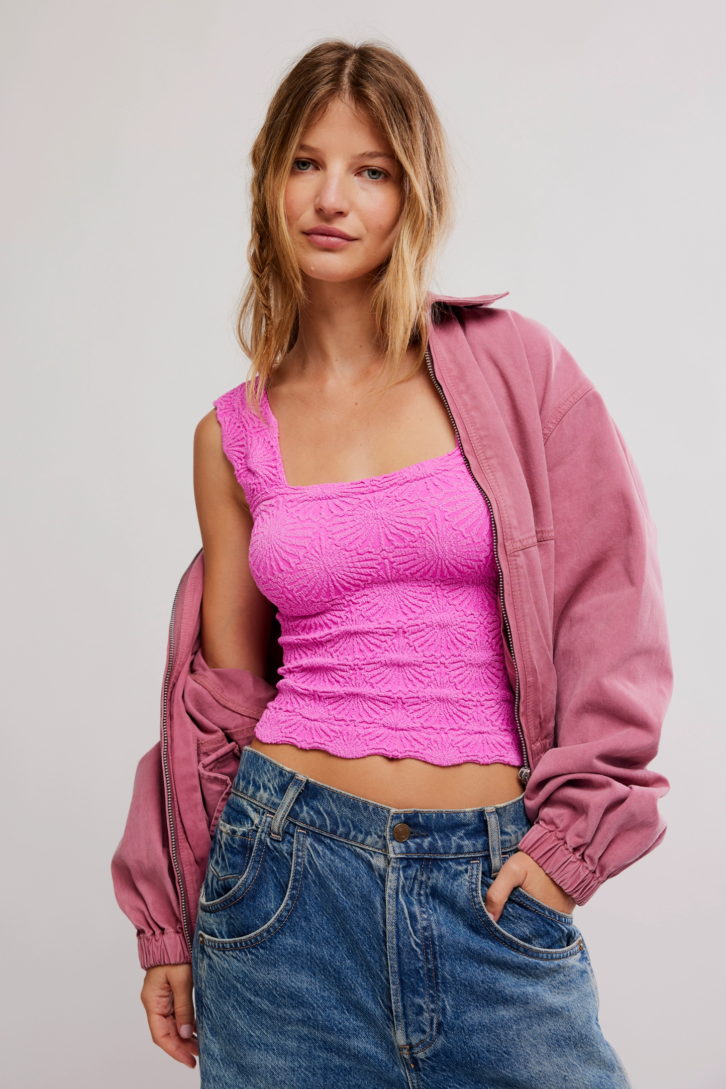 Free People Love Letter Cami- Dream Pop