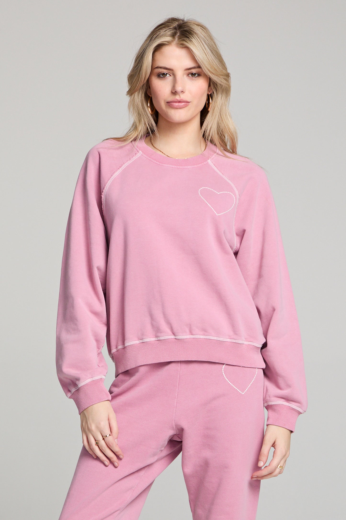 Saltwater Luxe Liora Rosebud Pink Pullover