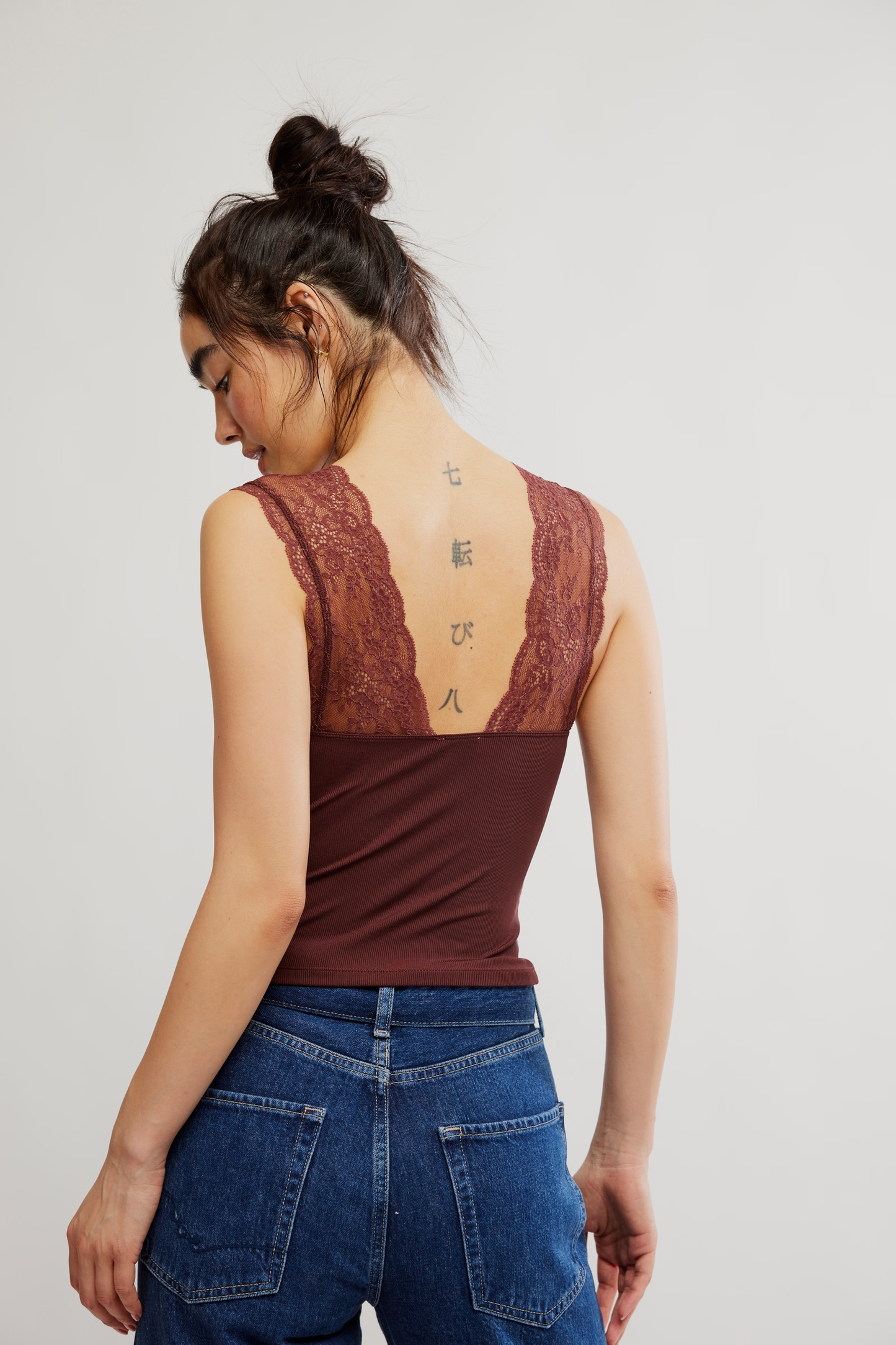 Free People Power Play Cami- Bittersweet