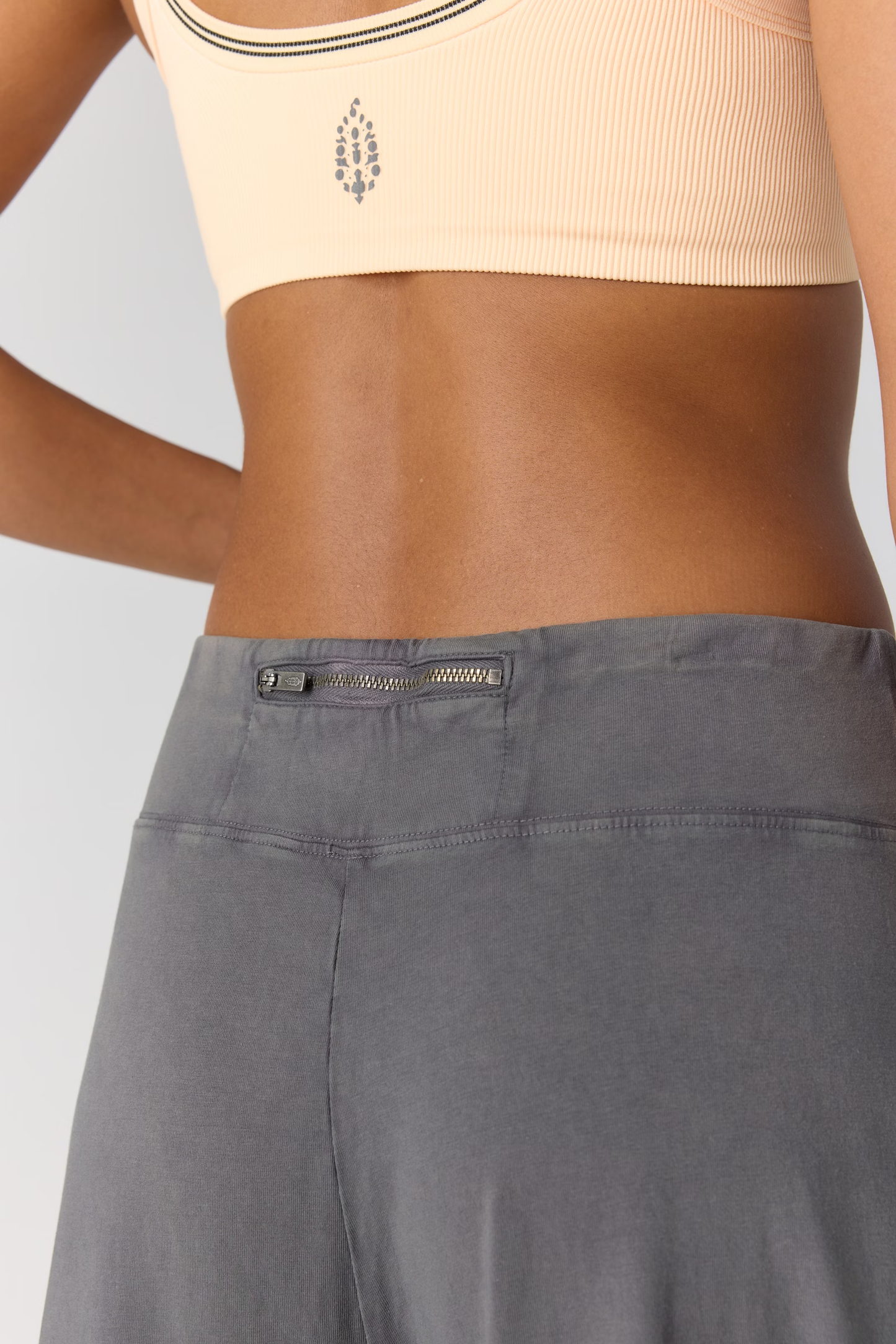 Free People Hot Shot Easy Pant- Vintage Black