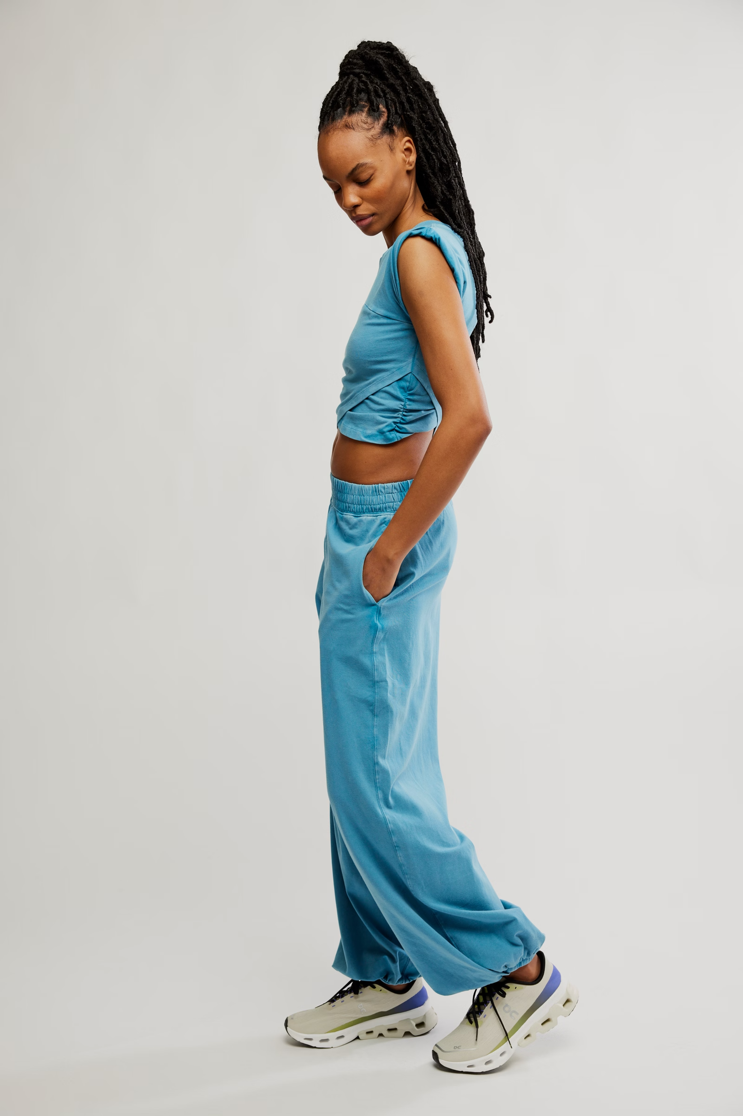 Free People Crossover Set- Celestial Blue