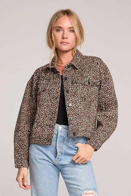 Saltwater Luxe Analyse Leopard Jacket