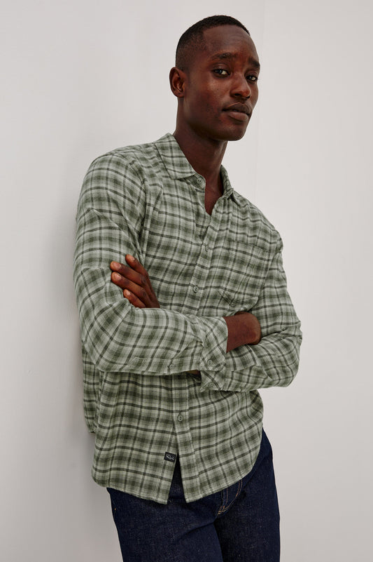 Rails Lennox Shirt- Birch Forest