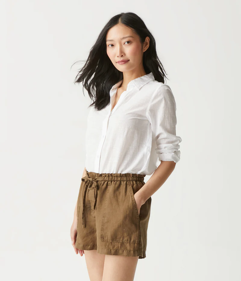 Michael Stars Paulette Linen Short