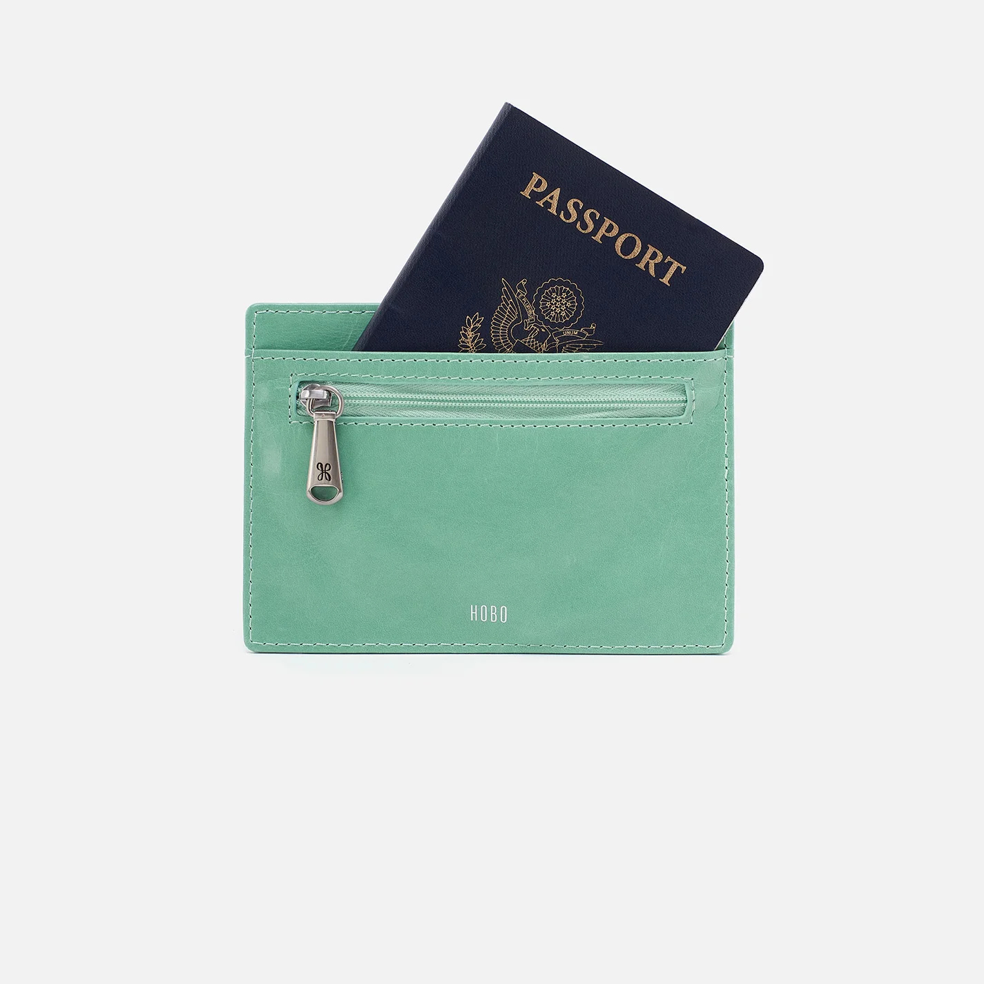 HOBO Euro Slide Card Case- Sea Glass