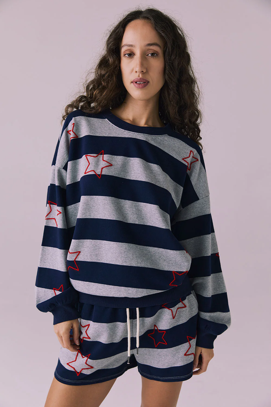 Chaser Maritime Stars Pullover