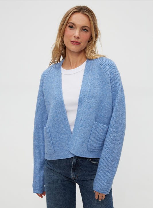 Michael Stars Drea Open Cardi- Breeze