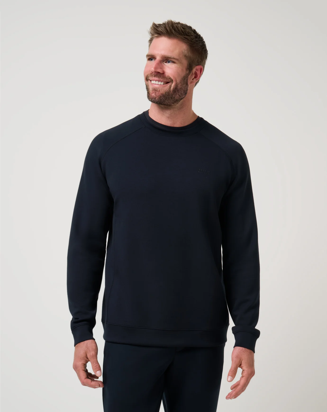 Travis Mathew Fibercloud Crew- Black