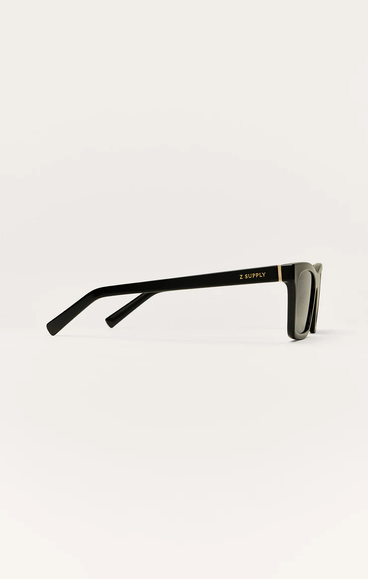 Z Supply Studio Polarized Sunglasses- Black/ Grey