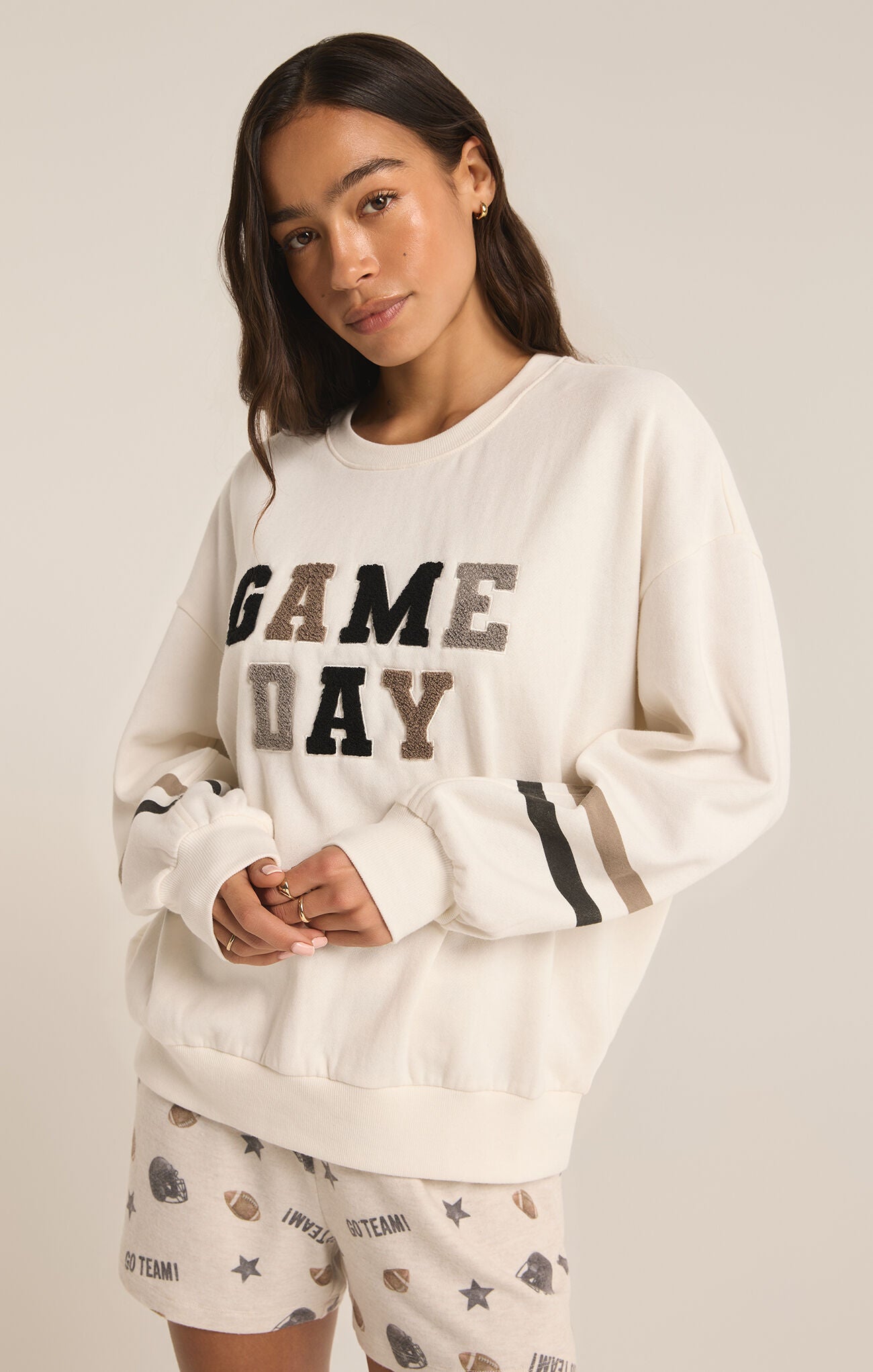 Z Supply Oversized Game Day Sweatshirt