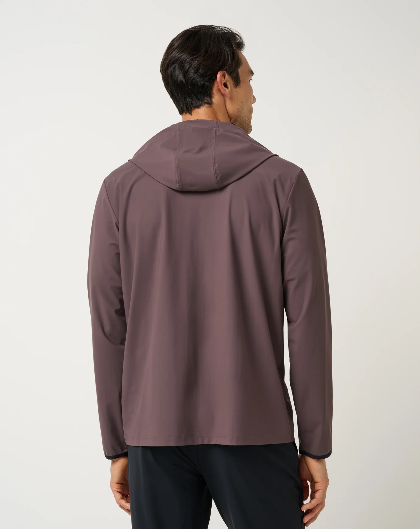 Travis Mathew Hero Hour Tech Hoodie- Raisin
