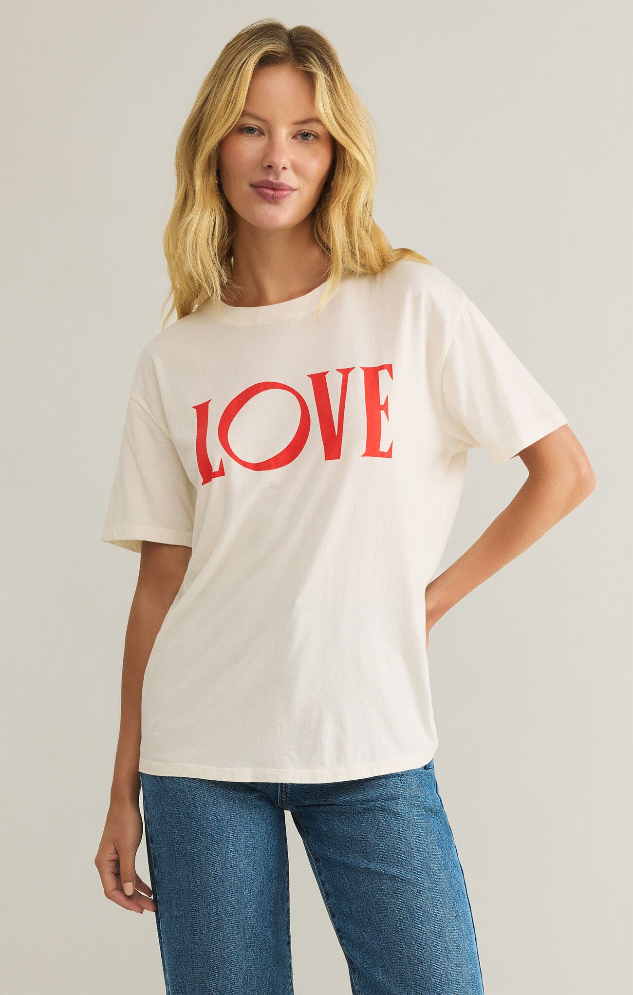 Z Supply Big Love Boyfriend Tee