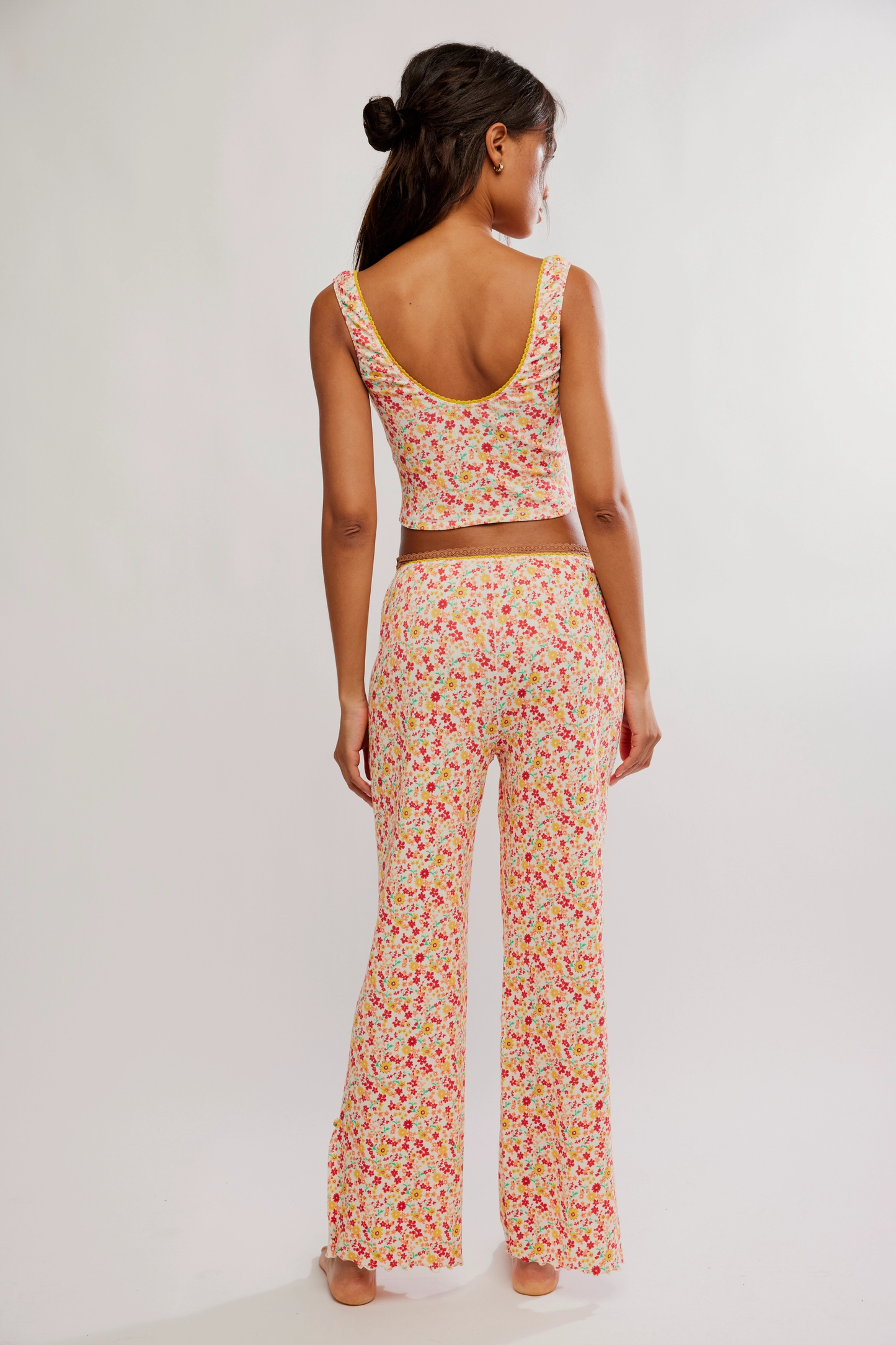 Free People Fresh In Love Lounge Set- Butter Combo
