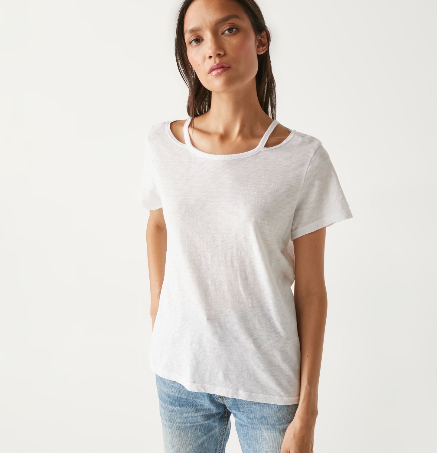 Michael Stars Marisol Cut Out Tee