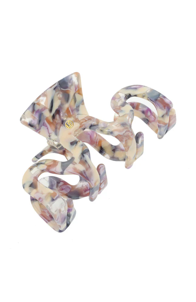 Wavy Jaw Hair Clip- Nola
