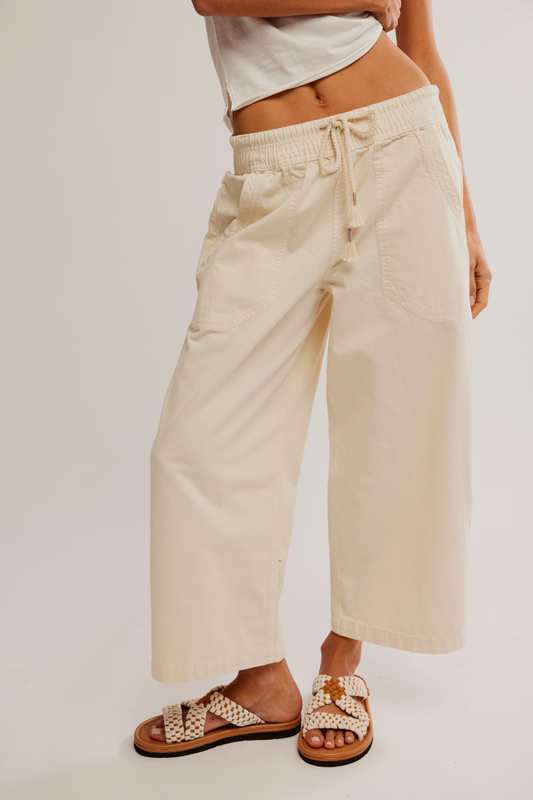 Free People Easy Peasy Pull On Pant- Irie