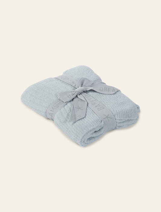 CozyChic Lite® Ribbed Baby Blanket- Moonwater