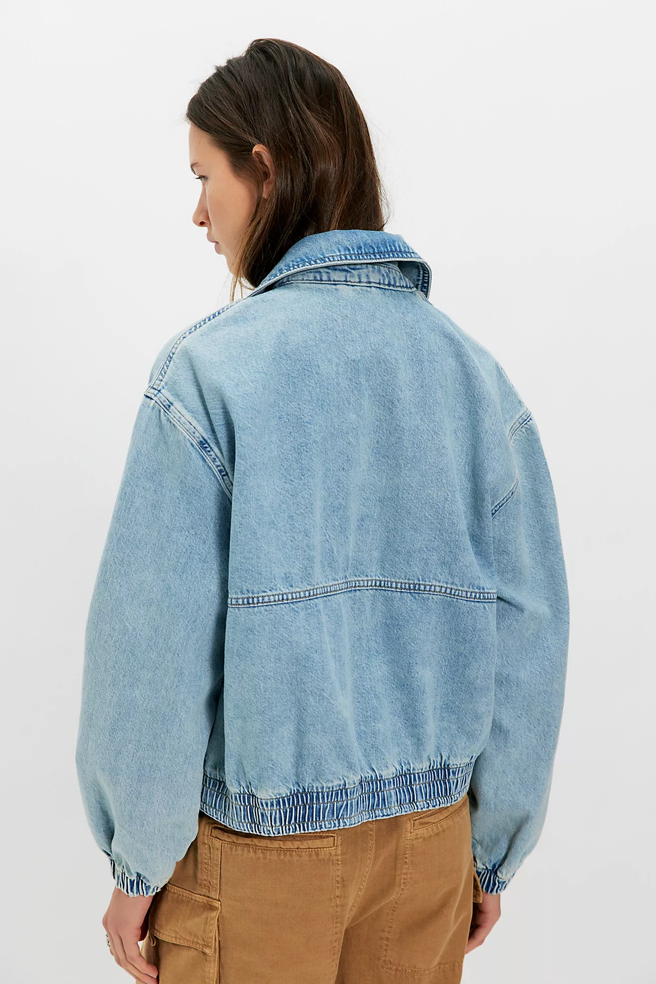 Free People Birdie Denim Jacket- Mockingbird