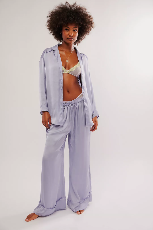 Free People Dreamy Days Solid PJ Set