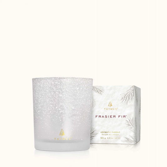 Frasier Fir Flocked Poured Candle 6.5oz