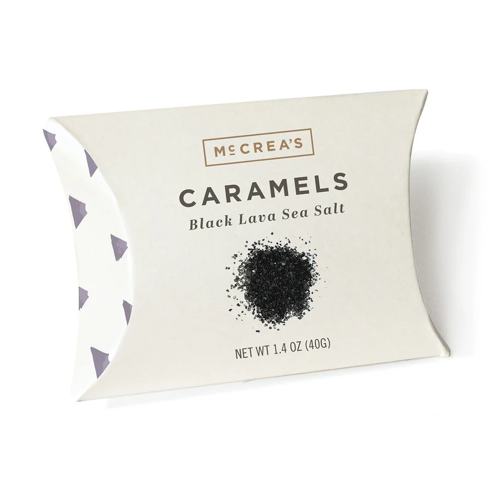 McCrea's Candies Black Lava Sea Salt 5 pieces