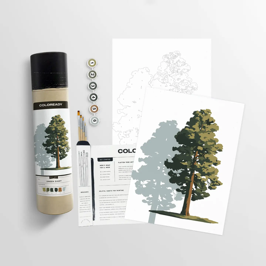 Coloready- Green Giant Still Modern Paint by Numbers Kit