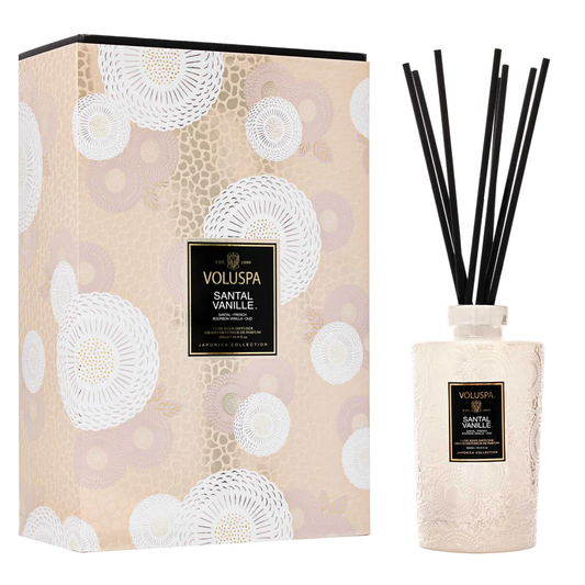 Voluspa Santal Vanille Luxe Reed Diffuser