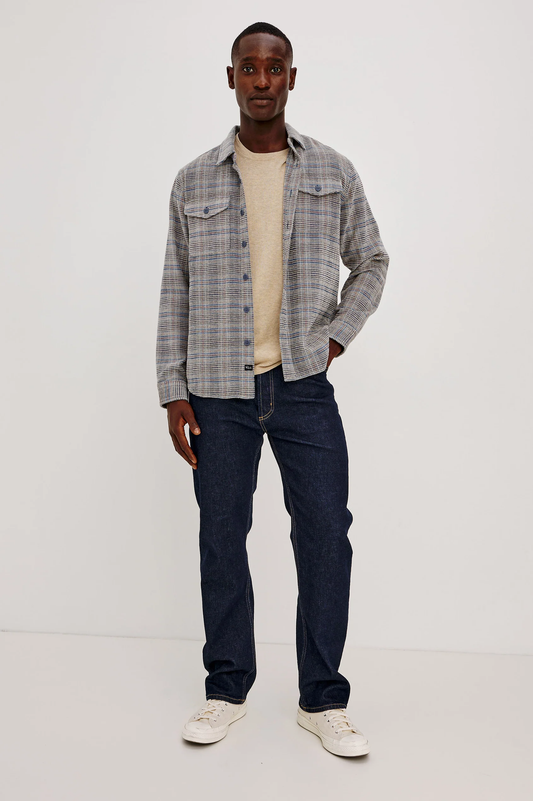 Rails Warren Overshirt- Oat Meridian Shenille