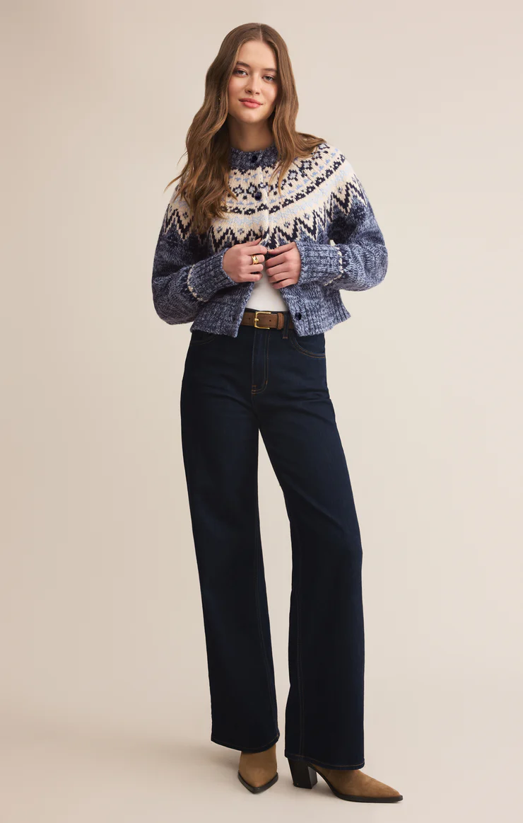 Z Supply North Sea Fairisle Cardigan
