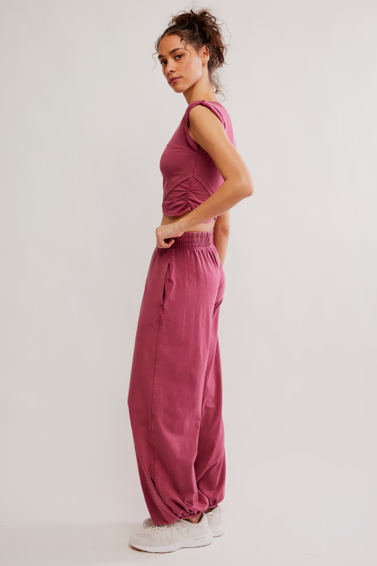Free People Hot Shot Crossover Set- Brick