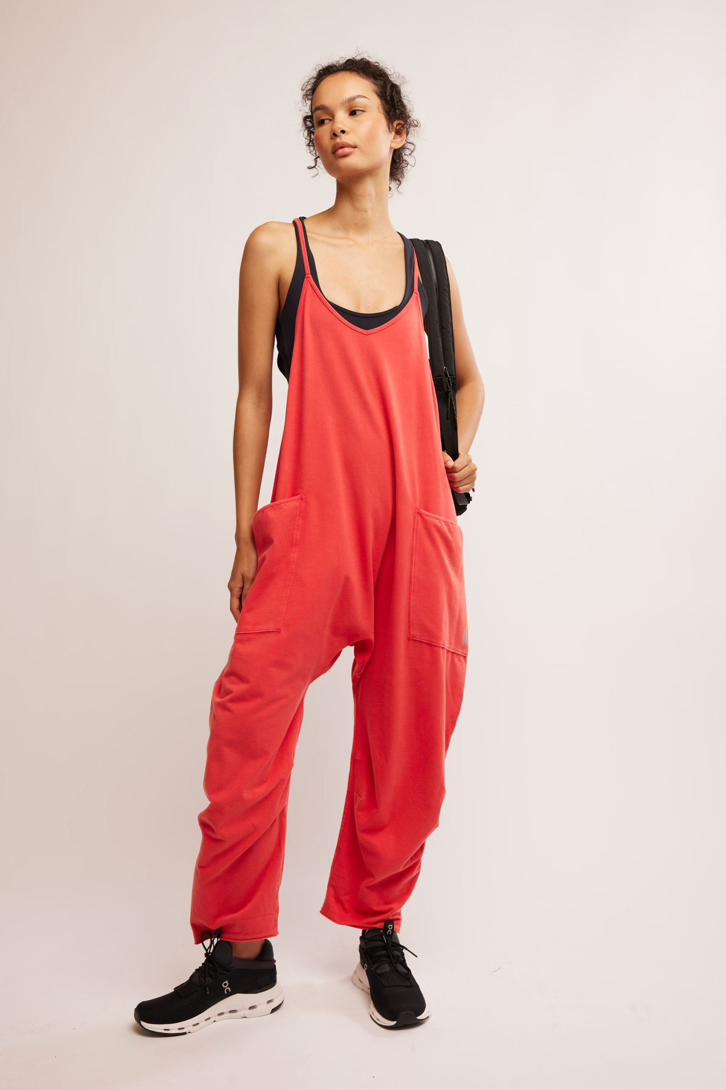 Free People Hot Shot Onsie- Winterberry