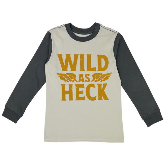 Tiny Whales WILD AS HECK TEE