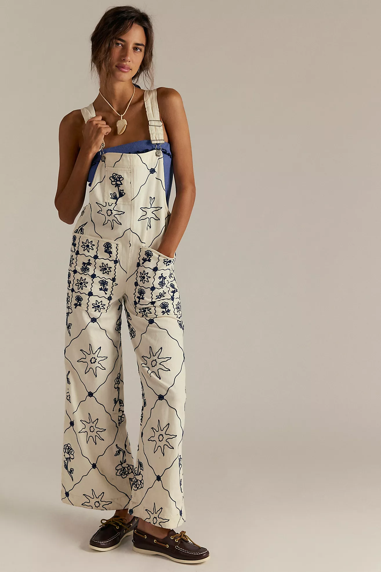 Free People We the Free Rising Sun Overalls