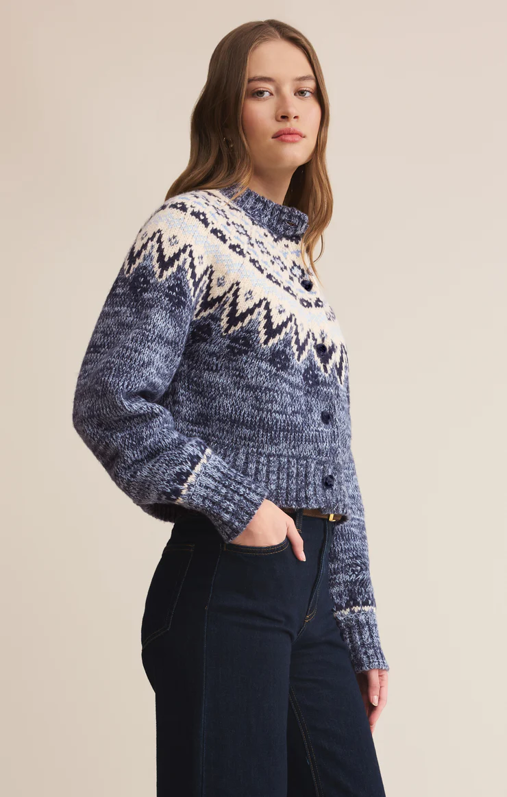 Z Supply North Sea Fairisle Cardigan