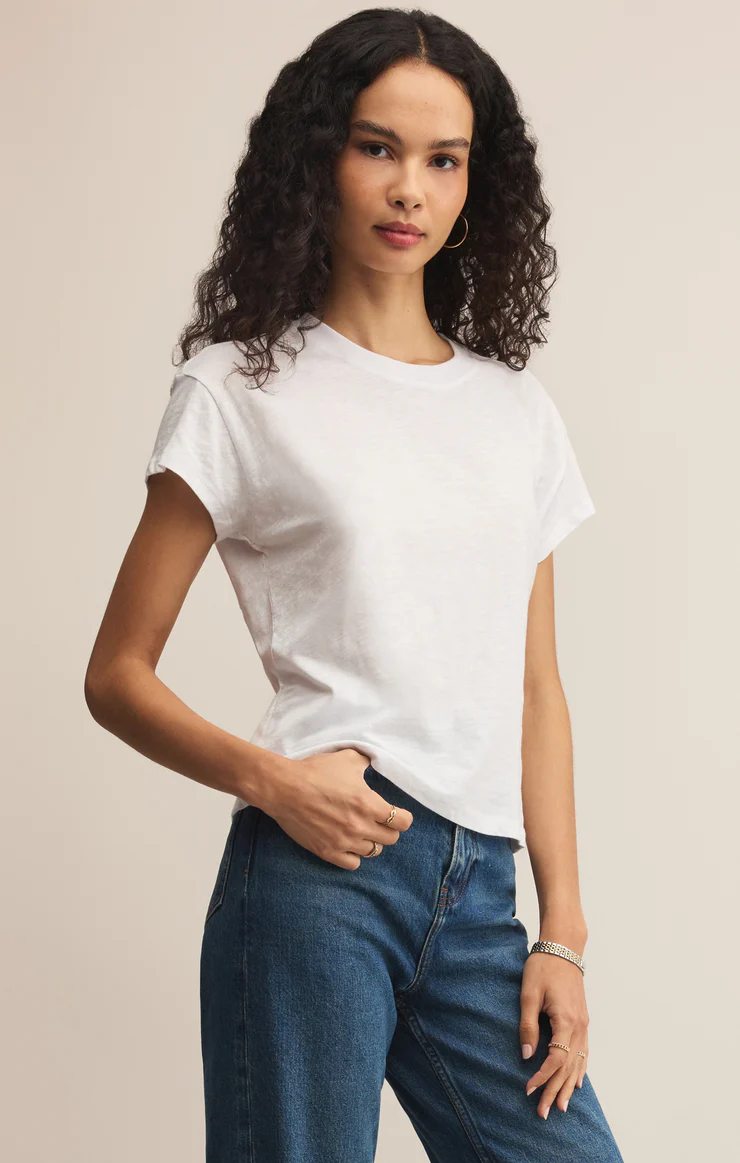 Z Supply Modern Slub Tee- White
