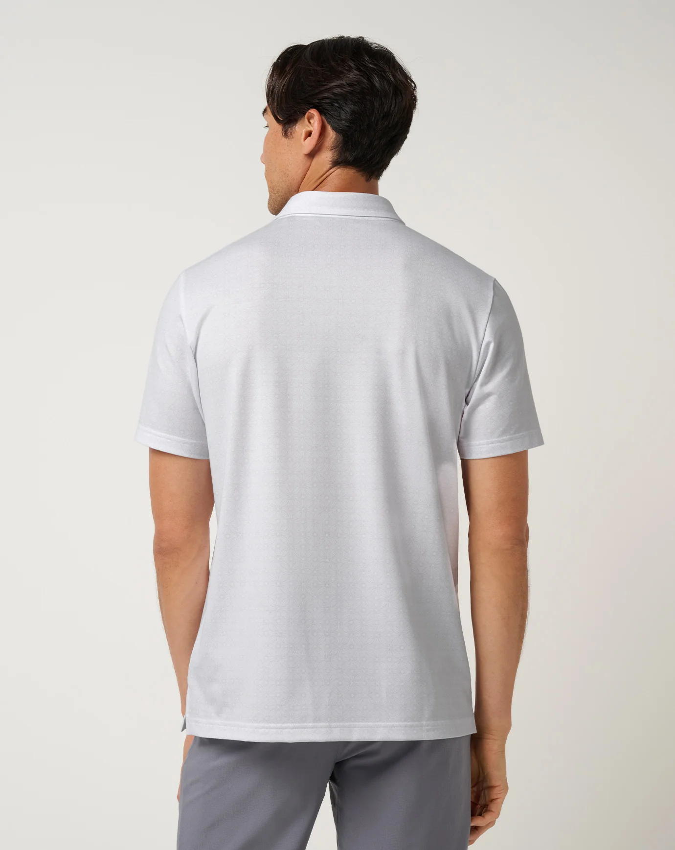 Travis Mathew Featherweight Trophy Ready Polo- White