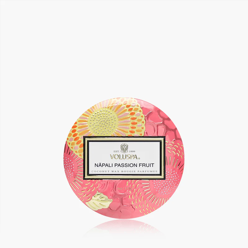 Voluspa Napali Passion Fruit Mini Tin