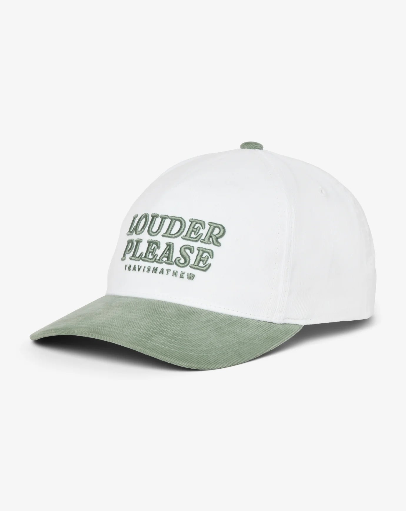 Travis Mathew Louder Please Snapback Hat