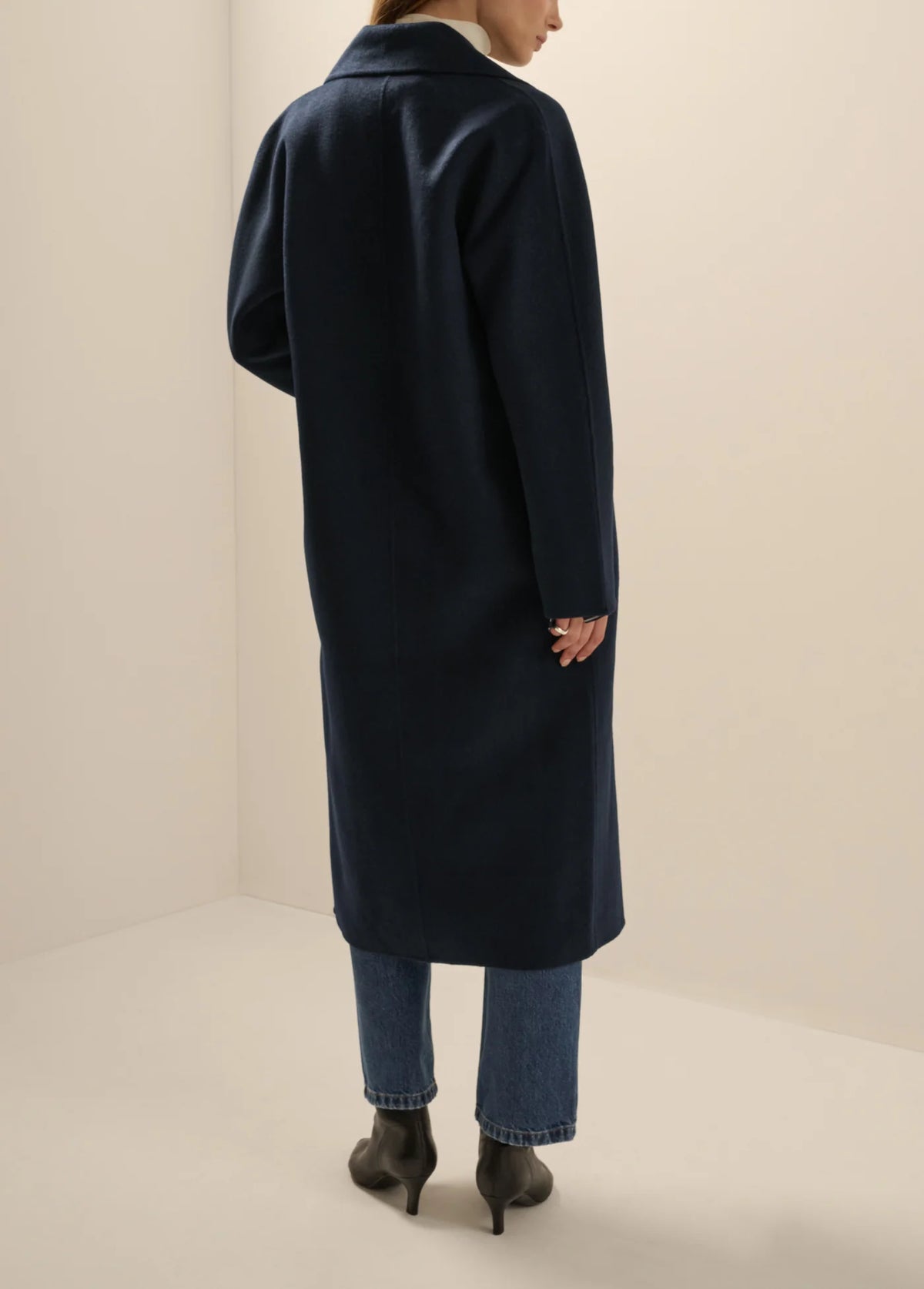 Favorite Daughter The Luca Coat in Navy
