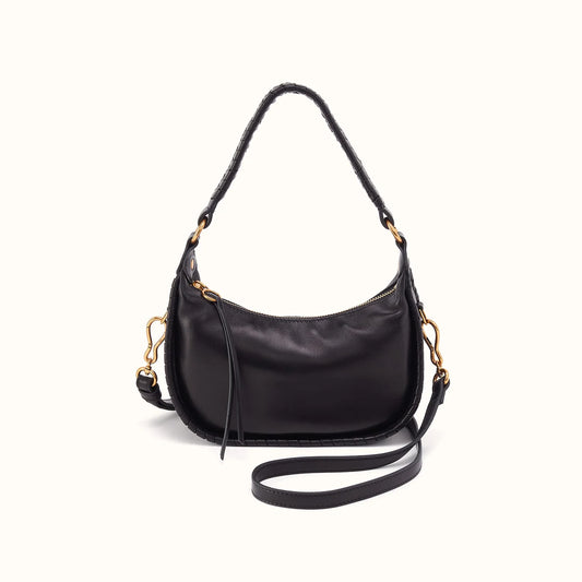 HOBO Mia Crescent Small Hobo- Black