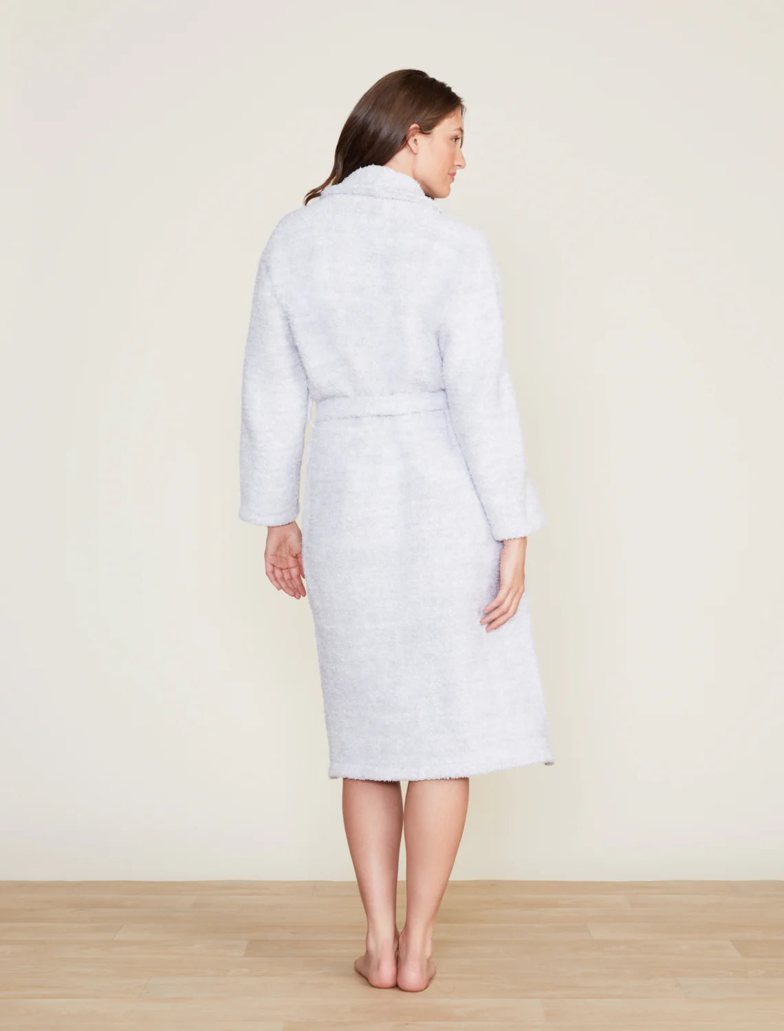 Barefoot Dreams CozyChic® Adult Robe- Ocean/ White