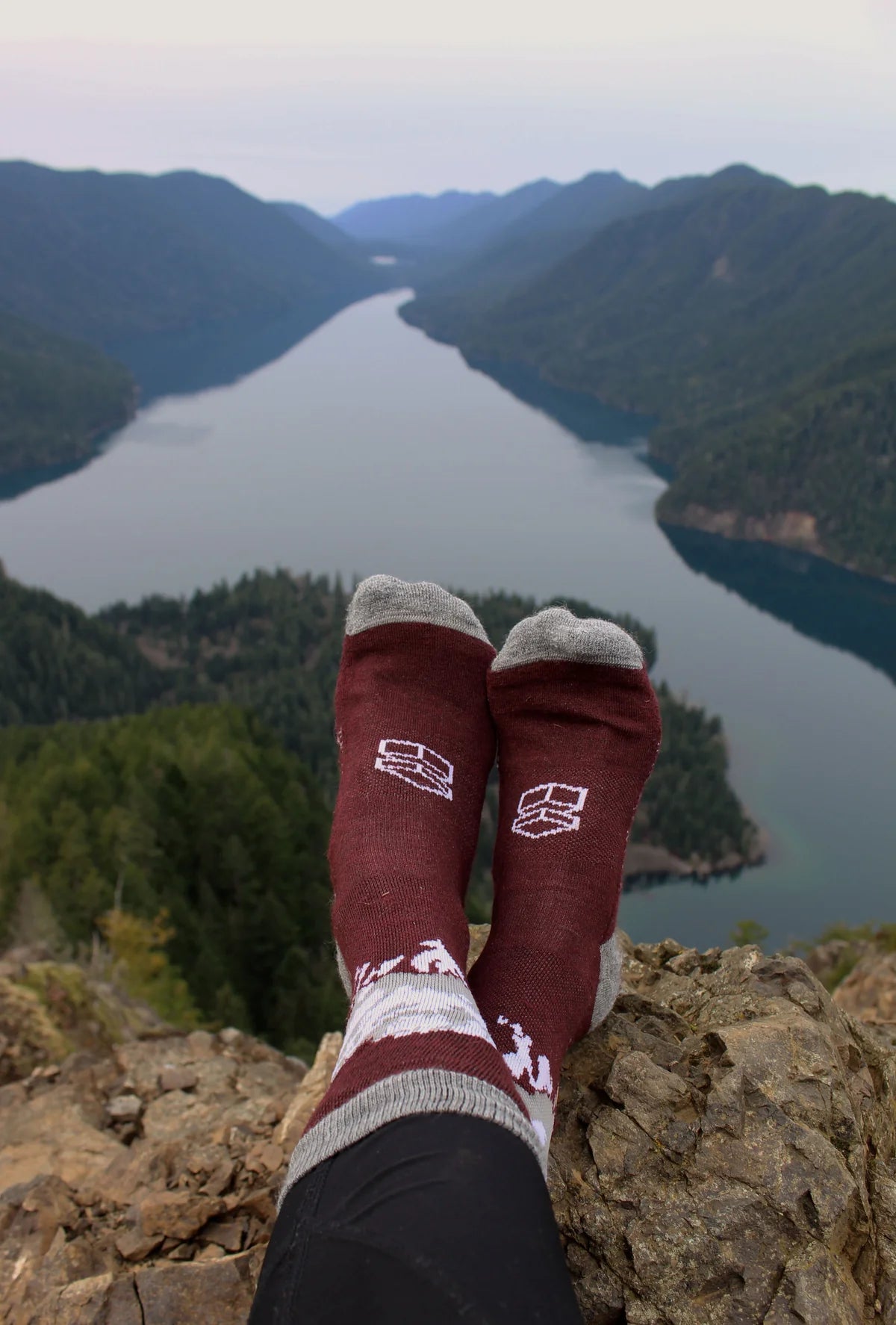 From The Ground Up Olympic National Park Incrediwool Lightweight Hiker Crew