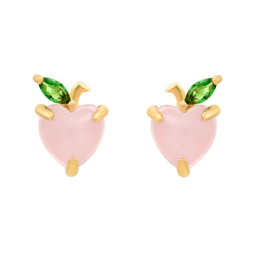 Girls Crew Peach Studs