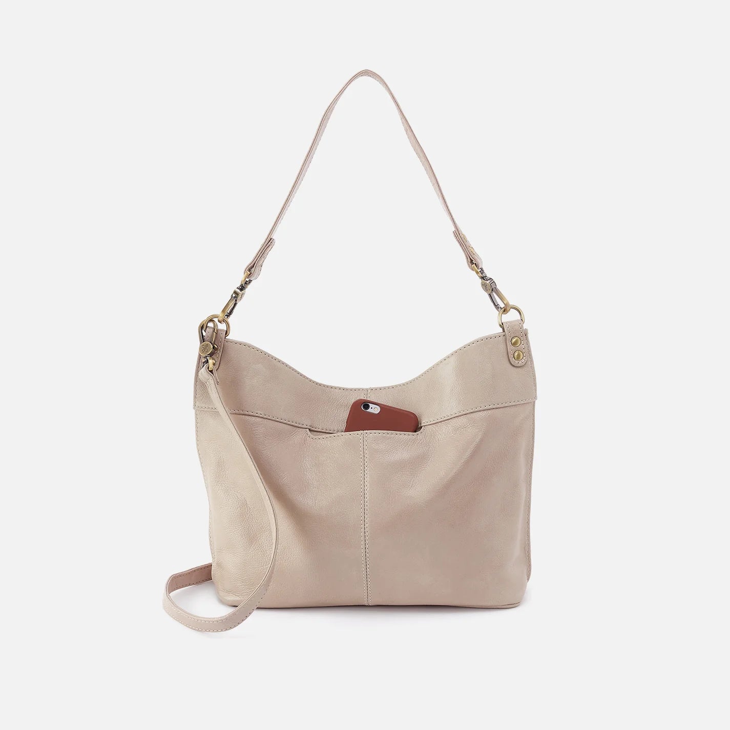 HOBO Pier Shoulder Bag- Stone Glass
