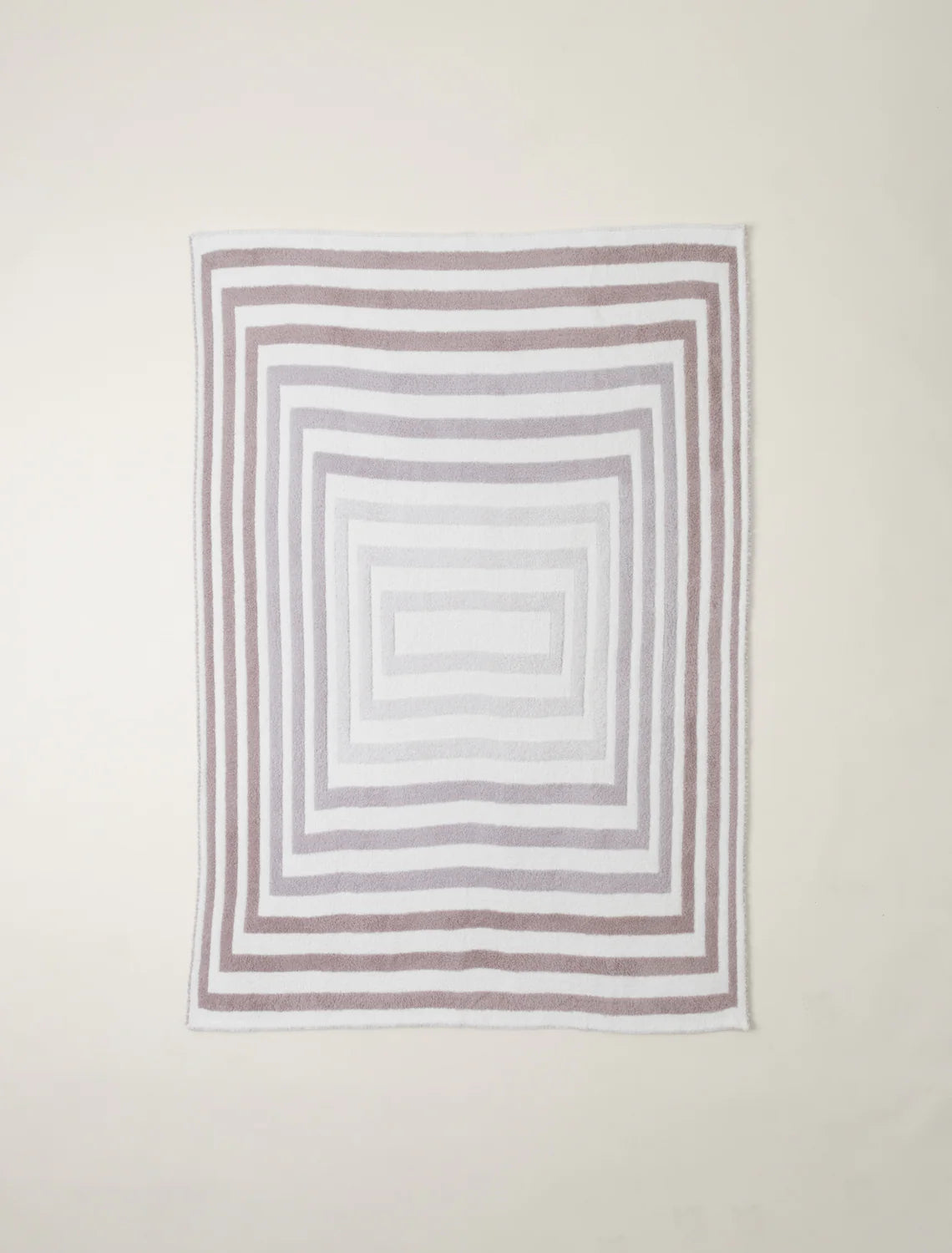 Barefoot Dreams CozyChic® Prismatic Throw- Taupe Multi