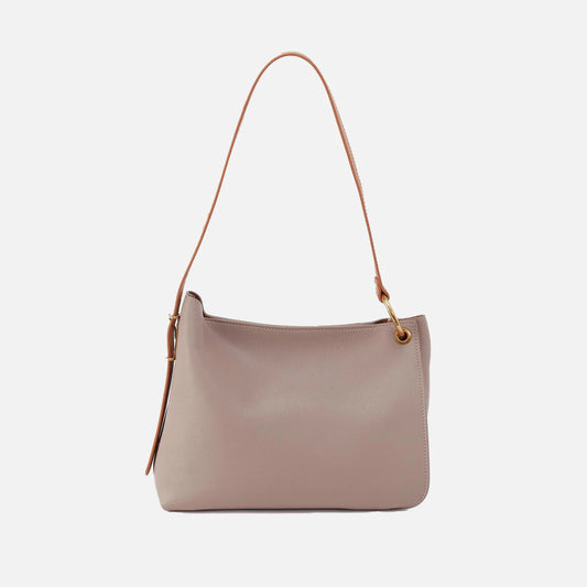 HOBO Rayna Shoulder Bag in Double-Faced Leather- Warm Adobe