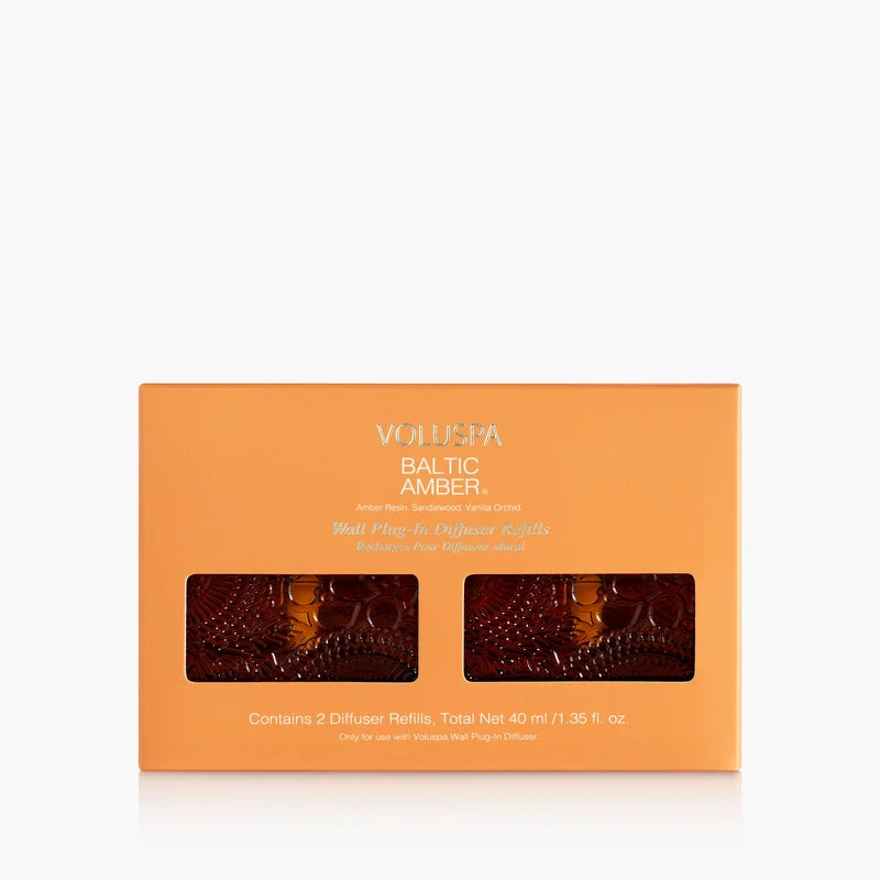 Voluspa Baltic Amber- Wall Plug-In Twin Refill