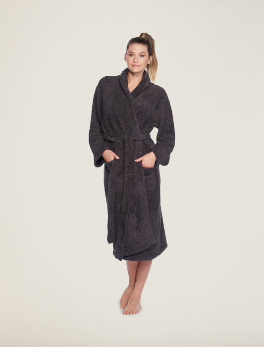 Barefoot Dreams CozyChic Adult Robe- Carbon
