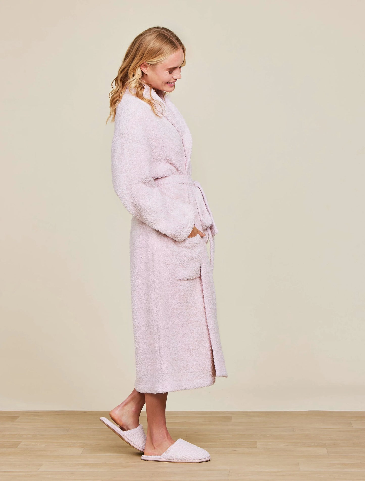 Barefoot Dreams CozyChic Robe- Dusty Rose